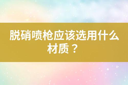 脫硫脫硝噴槍的作用是什么？